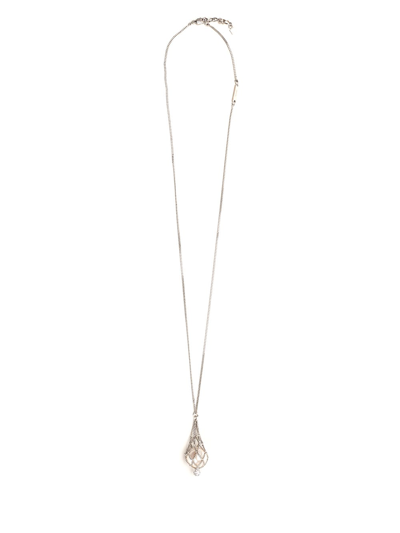 Givenchy Pearling Necklace In Silver