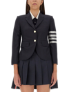 Thom Browne 4-bar Single-breasted Blazer In Blue