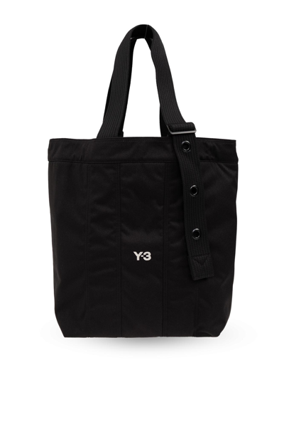 Y-3 SHOPPER BAG WITH LOGO