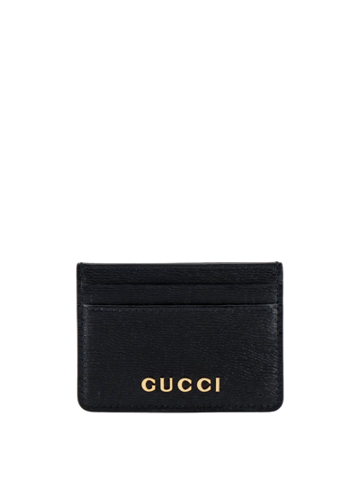 Gucci Card Holder In Black