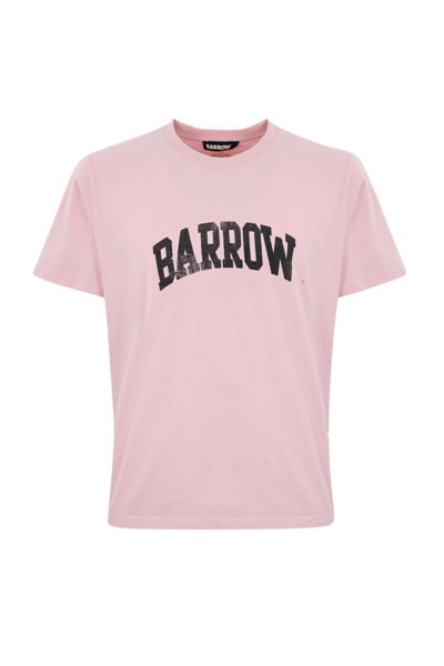 Barrow T-shirt With Washed Print In Loto