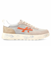 Premiata Beige Suede Nous Sneakers In Beige