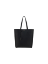 Saint Laurent Ysl Toy Shopping Tote Bag In Black
