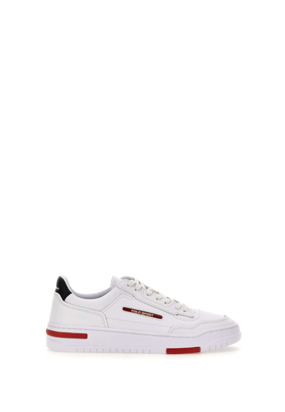 Polo Ralph Lauren Leather Sneakers In White