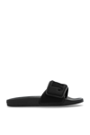 Jimmy Choo Slides With Logo In Nero