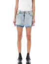 Haikure Bethany Zip-up Denim Shorts