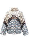 ETRO PATTERNED ZIP-UP DOWN JACKET
