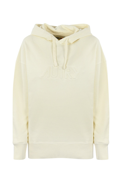 Autry Sweatshirt With Logo In Cream