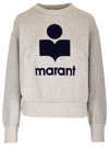 Isabel Marant Étoile Mobyli Crewneck Sweatshirt In Grey