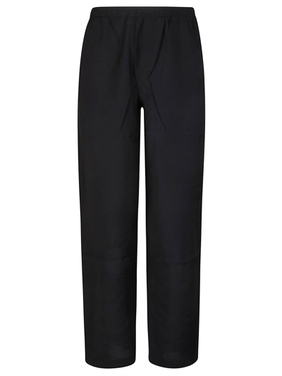 Family First Classic Blue Cargo Trousers In Black