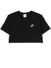 Patou T-shirt Crop  In B Black