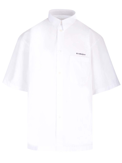 Givenchy Short-sleeved Shirt In White