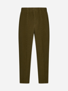 ISSEY MIYAKE PLEATED FABRIC TROUSERS