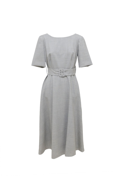 P.a.r.o.s.h Dress In Grigio Melange Chiar