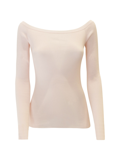 P.a.r.o.s.h Parosh Peach Cotton Cipria24 Sweater In Neutrals