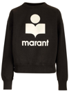 Isabel Marant Étoile Mobyli Crewneck Sweatshirt In Black