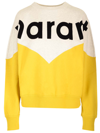 Isabel Marant Étoile Houston Crewneck Sweatshirt In Yellow