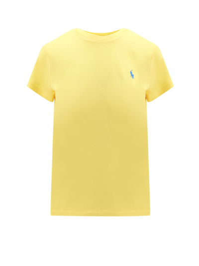 Ralph Lauren T-shirt In Yellow
