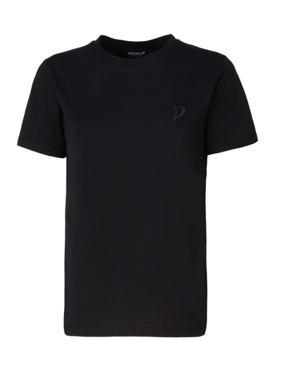 Dondup Cotton T-shirt In Black