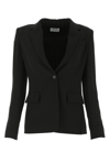 P.a.r.o.s.h Parosh Lowell Single-breasted Blazer In Black