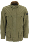 Barbour Summer Wash Duke Lightweight Jacket In Green