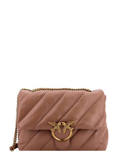 Pinko Shoulder Bag In Brown