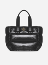 MONCLER CARADOC QUILTED NYLON TOTE BAG