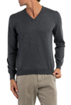 GRAN SASSO V-NECK KNITTED PULLOVER