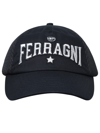 CHIARA FERRAGNI HAT IN BLACK COTTON BLEND