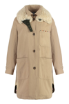 Bazar Deluxe Canvas Parka In Black