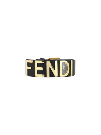 Fendi Watches In Black