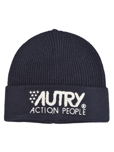 Autry Logo Cap In Blu