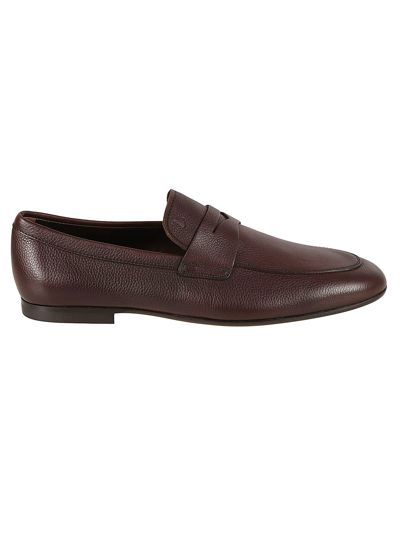 Tod's 38k Loafers In Castagna