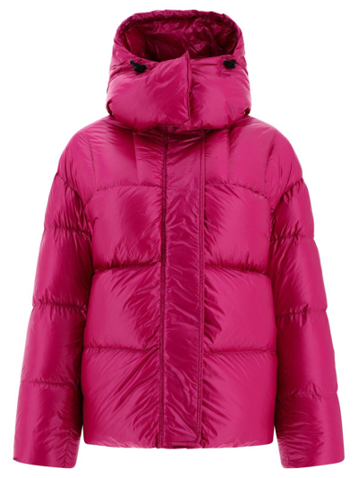 Aspesi Gummo Padded Jacket In Purple