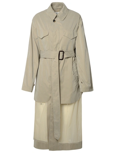 Maison Margiela Reversable Trench Coat In Neutrals