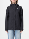 K-way Jacket  Woman Color Black In Blue