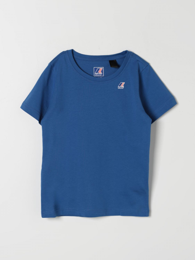 K-way T-shirt  Kids Color Royal Blue In Royal Blue
