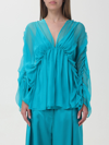 MAX MARA TOP MAX MARA WOMAN COLOR GREEN,402363012