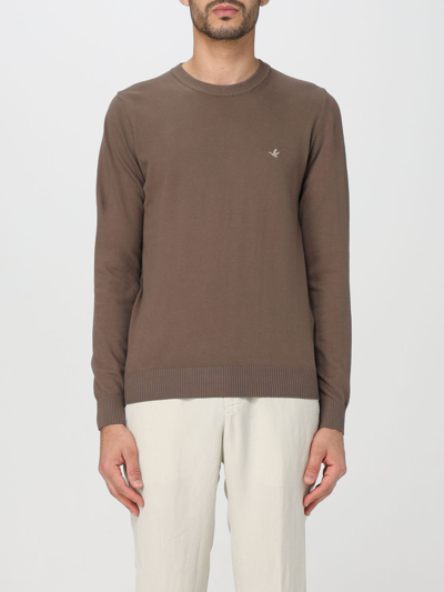 Brooksfield Sweater  Men Color Leather