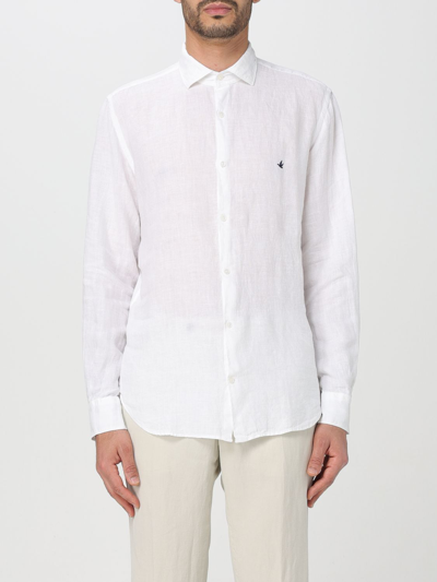 Brooksfield Shirt  Men Color White