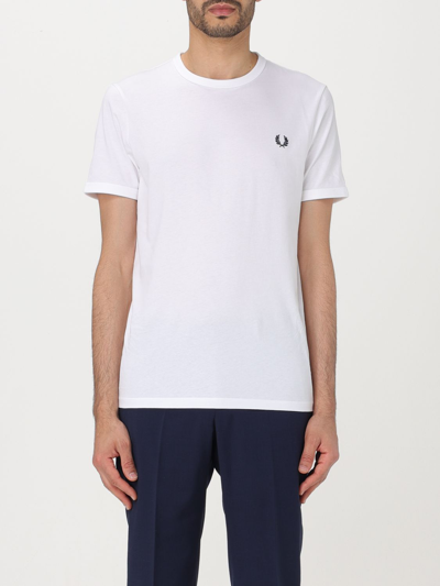 Fred Perry T-shirt  Men Colour White