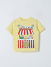 STELLA MCCARTNEY T-SHIRT STELLA MCCARTNEY KIDS KIDS COLOR YELLOW,F13549003