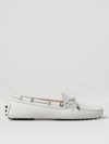 Tod's Gommino Loafers In White