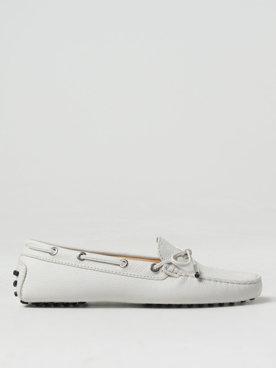 Tod's Gommino Loafers In White