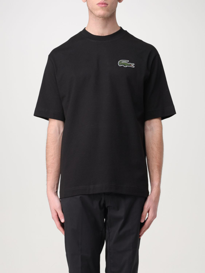 Lacoste T-shirt  Men Color Black