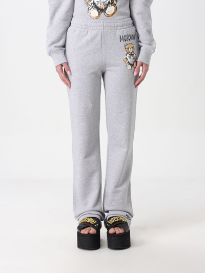 Moschino Pants  Couture Woman Color Grey