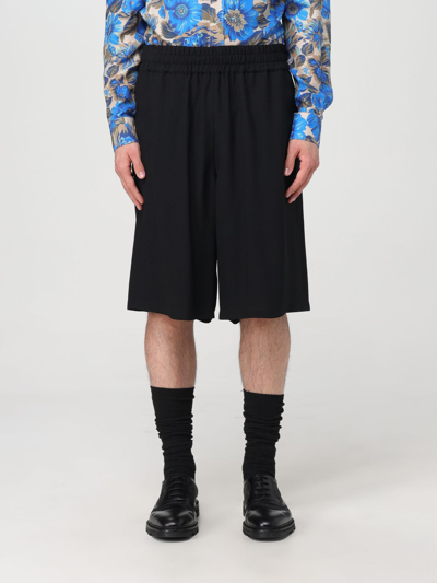 MOSCHINO SHORT MOSCHINO COUTURE MEN COLOR BLACK,F19520002