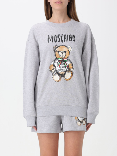 Moschino Couture Sweatshirt  Woman Color Grey