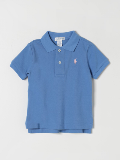 Polo Ralph Lauren Babies' T恤  儿童 颜色 浅蓝色 In Gnawed Blue