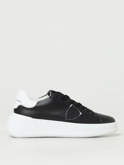 PHILIPPE MODEL SNEAKERS PHILIPPE MODEL WOMAN COLOR BLACK,F26055002